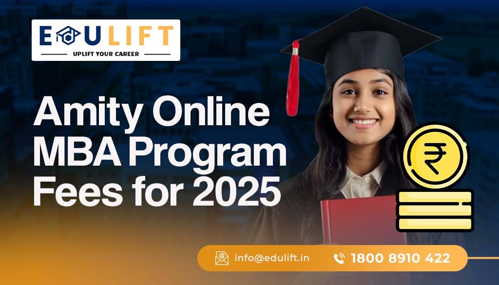 Amity Online MBA Program Fees for 2025