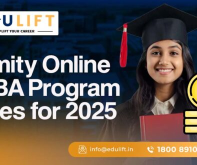 Amity Online MBA Program Fees for 2025