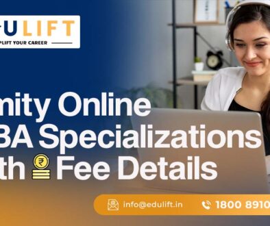 Amity Online MBA Specializations with Fee Details