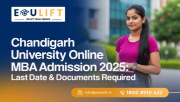 Chandigarh University Online MBA Admission 2025 |Edulift