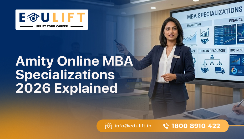 Amity Online MBA Specializations 2026 Explained