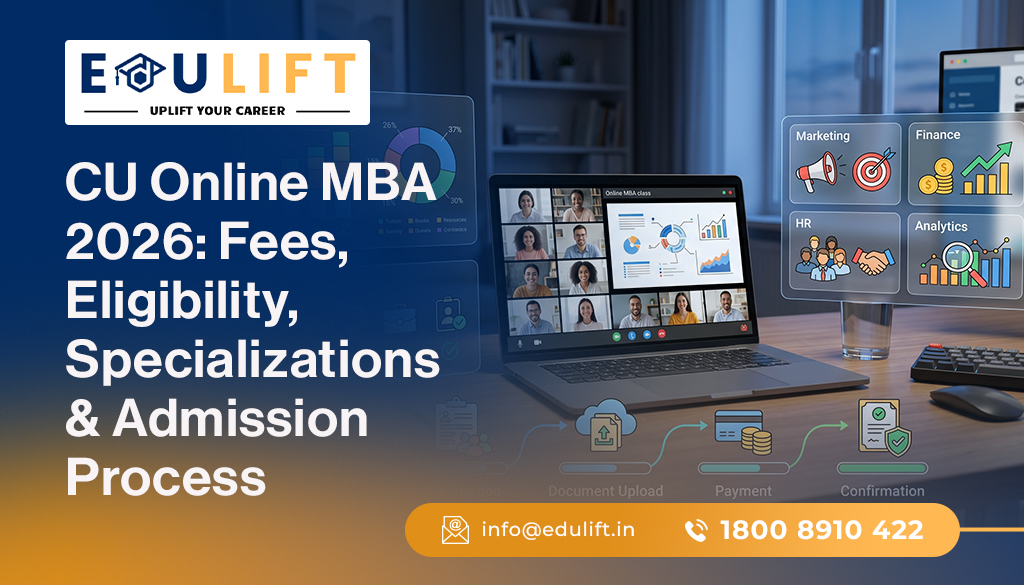 CU Online MBA 2026 Fees, Eligibility, Specializations & Admission Process