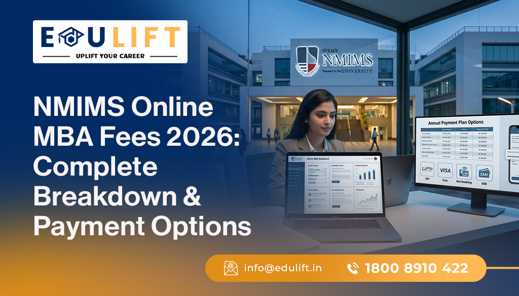 NMIMS Online MBA Fees 2026 Complete Breakdown & Payment Options
