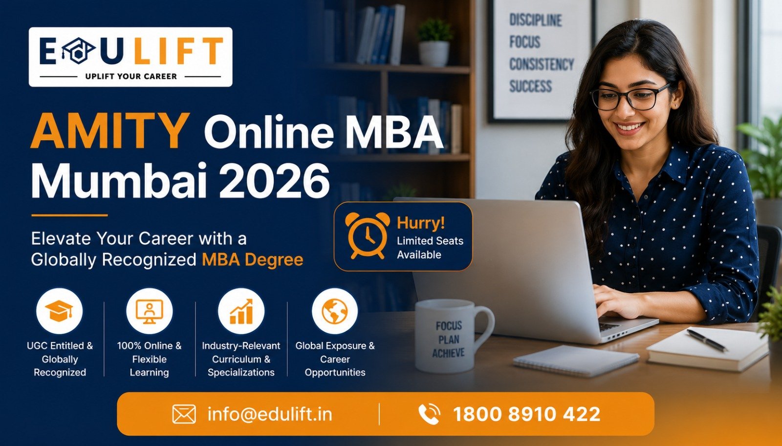Amity Online MBA in Mumbai: Fees, Eligibility & Admission 2026