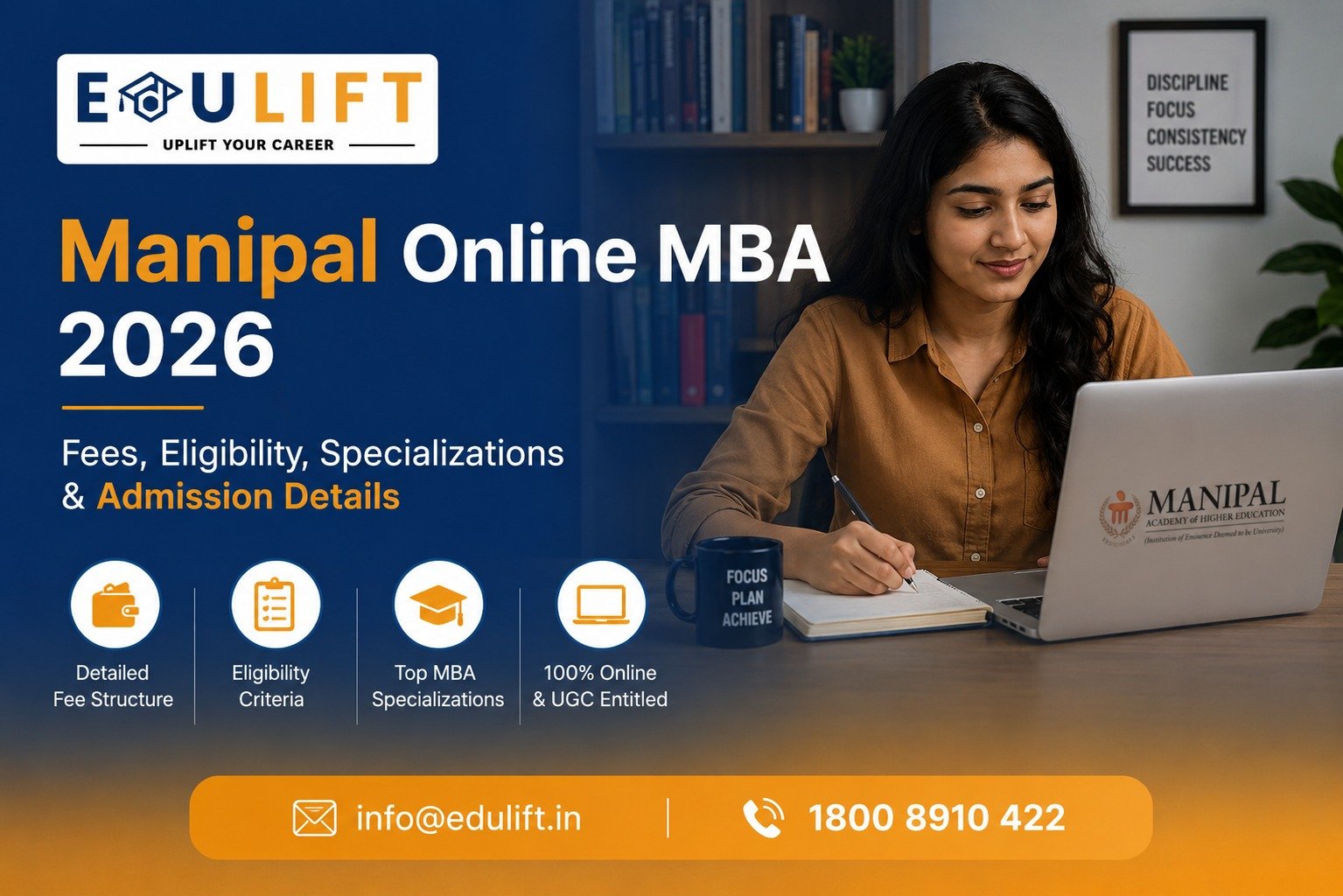 Manipal Online MBA 2026: Fees, Eligibility, Specializations & Career Scope