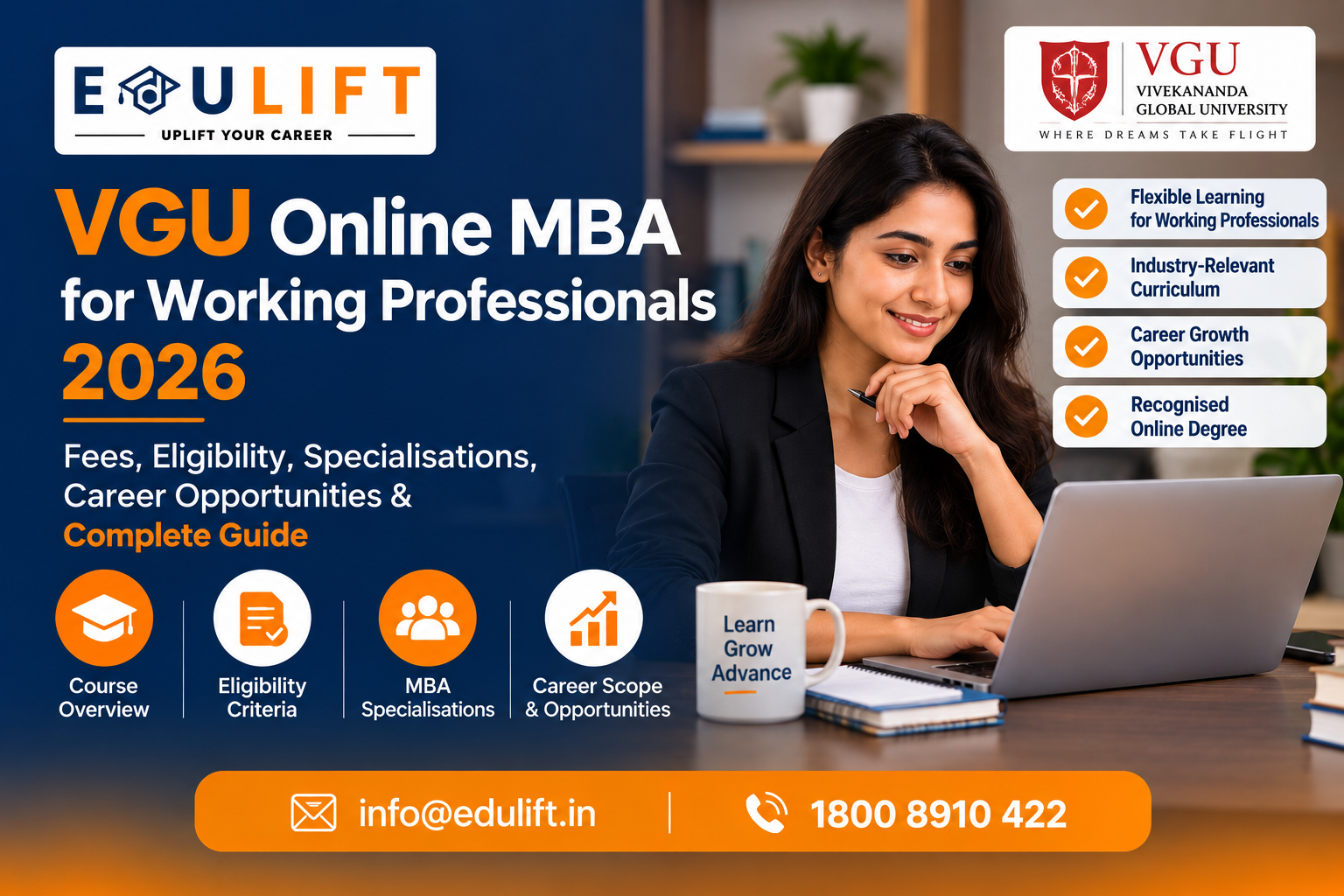 VGU Online MBA for Working Professionals: Benefits & Career Options in 2026 VGU Online MBA for Working Professionals: Benefits & Career Options in 2026