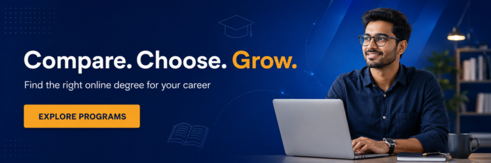 Compare trusted online degree programs with EduLift